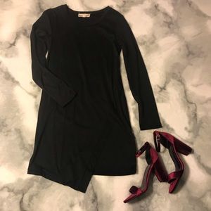 Asymmetrical Little Black Dress